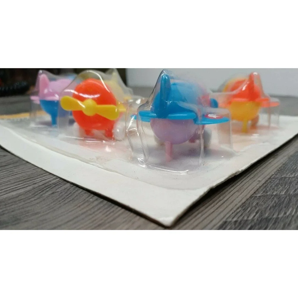 RARE Vintage Airplane Cake Top Set 1991 Wilton Child Birthday Decorate Cake